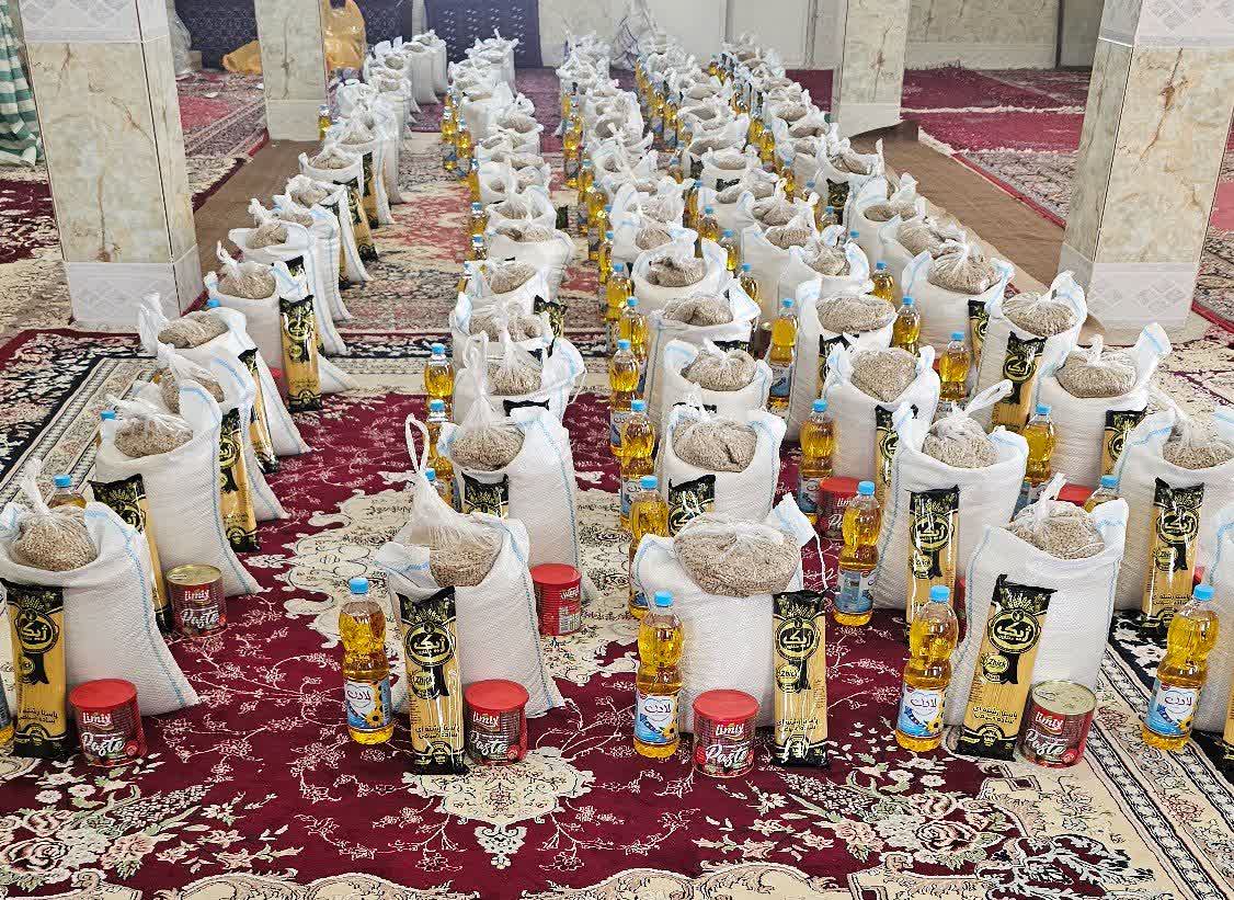 توزیع سبد غذایی