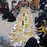 افطاری دختران جوان در مرکز بهسود فروردین ماه