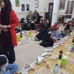 افطاری دختران جوان در مرکز بهسود فروردین ماه