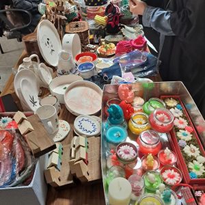 بازارچه فروش محصولات مددجویان تحت پوشش مرکز بهسود