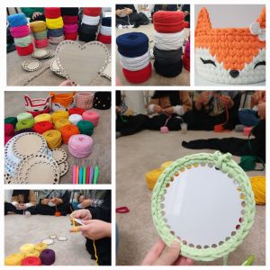 دوره تابستانی تریکو بافی،۳۰نفر